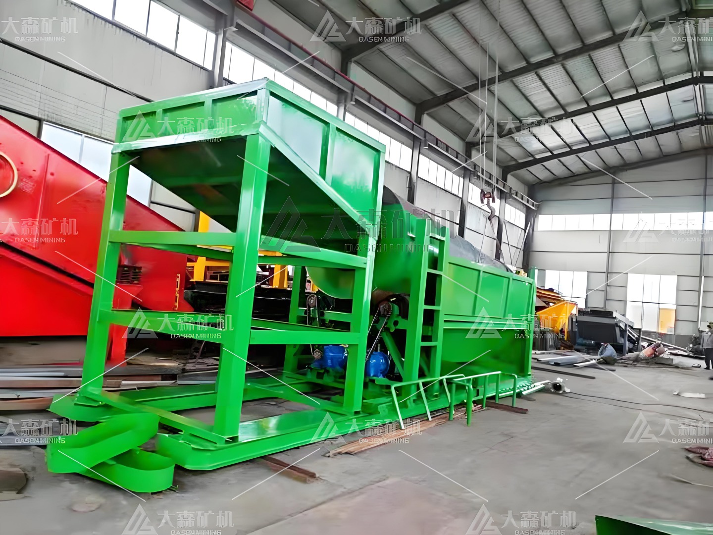 gold washing plant machine 2 - Integrated Trommel Mobile Gold Recovery Plant