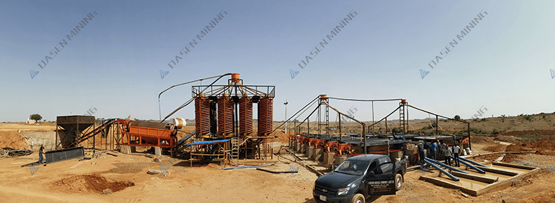 2 - 50 Ton Per Hour Tin Ore Processing Plant in Nigeria