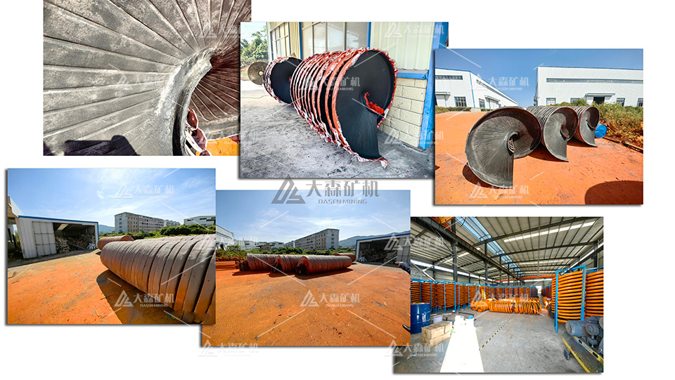 Gravity Spiral Chutes1 - Gravity spiral chute pitch affects the Beneficiation effect, right?