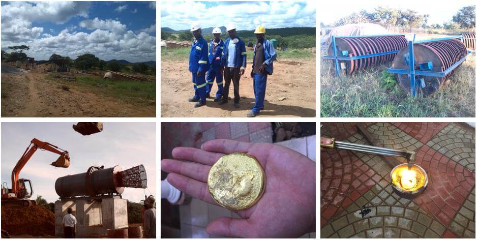 Rock gold gravity separation plant in Zimbabwe - When separating gold from rocks, how do you do it?