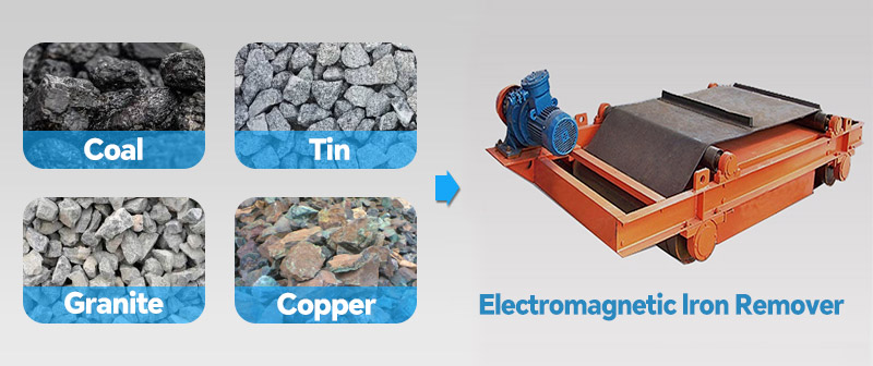 Electromagnetic iron remover1 - How Iron Removers Enhance Ore Processing Efficiency and Quality