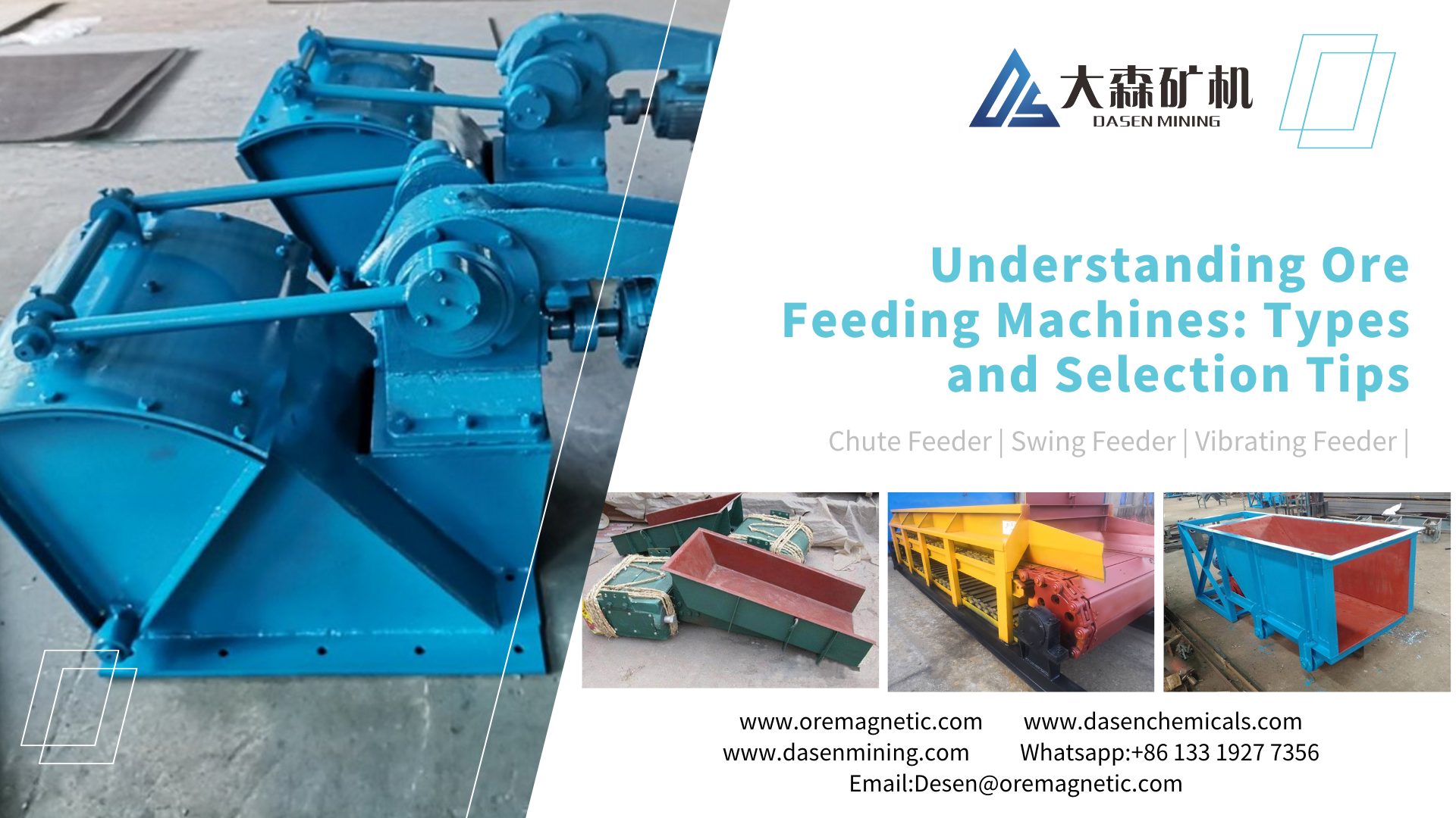 feeder - Understanding Ore Feeding Machines: Types and Selection Tips