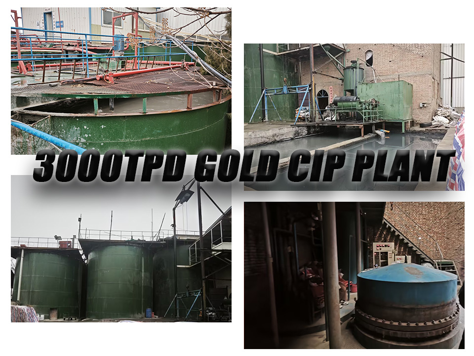 GOLD CIP PLANT - Tanzania 3000tpd Gold CIP Pressing Plant