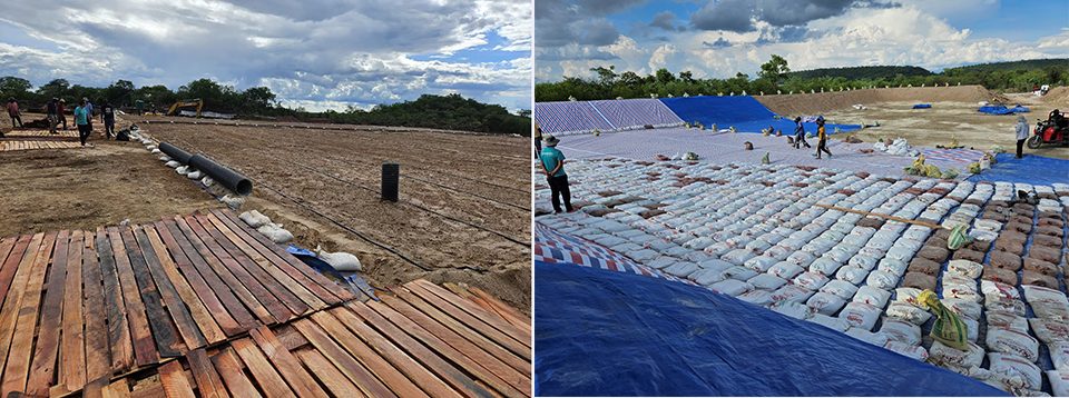 pond leaching plant 1 - 20,000-Ton Modular Pond Leaching in South American