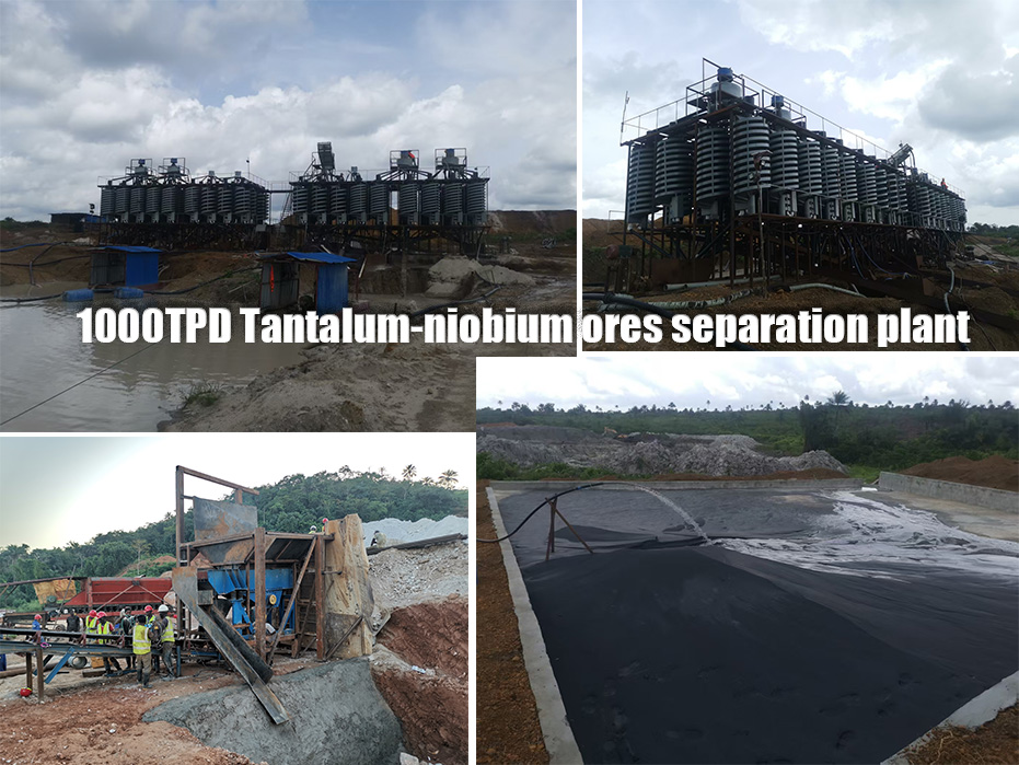 1000TPD Tantalum niobium ores separation plant Sierra Leone - 1000TPD Tantalum-Niobium Ore Separation Plant – Sierra Leone