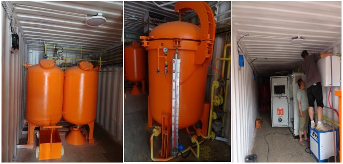 Desorption Electrolysis Plant - 300 kg-Batch Desorption & Electrolysis Plant Shipped to Ghana