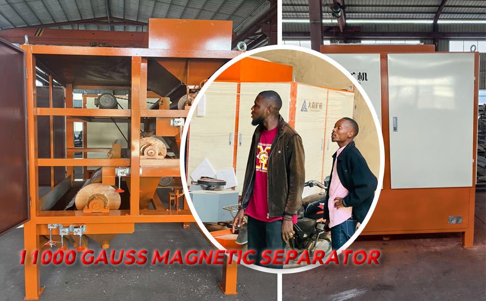 11000 gauss magnetic separator - 3‑Roller Magnetic Separator Update for Nigeria: Capacity, Specs, and Availability