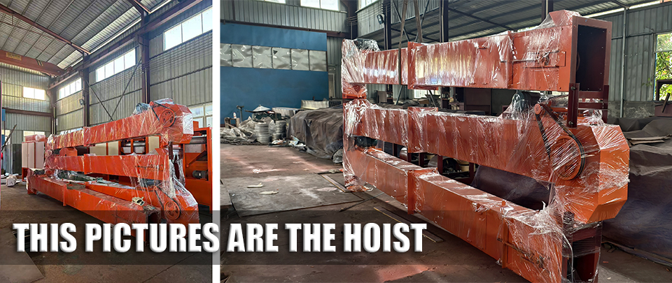 This pictures are the hoist - New Batch of 3-Roller Magnetic Separators Delivered to Jos, Nigeria