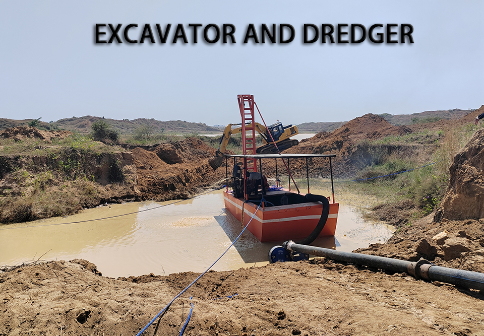 excavator and dredger - 80-100TPH Mobile Gold Washing Plant Shipping to Nigeria