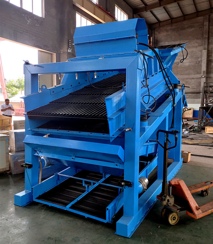 4 - Hydraulic vibration gold washing plant