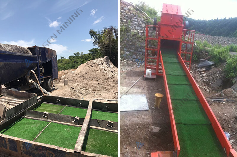 .jpg - Fixed gold sluice box with carpet