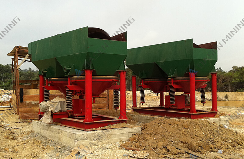 非洲加纳沙金跳汰机粗选 - Fine Mineral Jig Separation Equipment