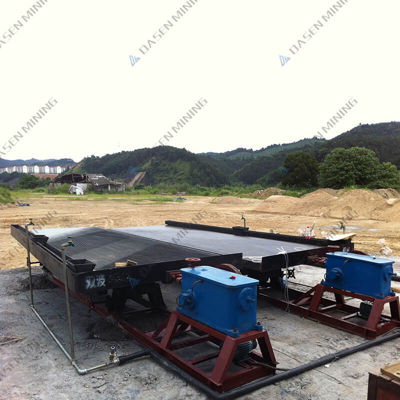 shaking table 21 - Gold Ore Concentrator