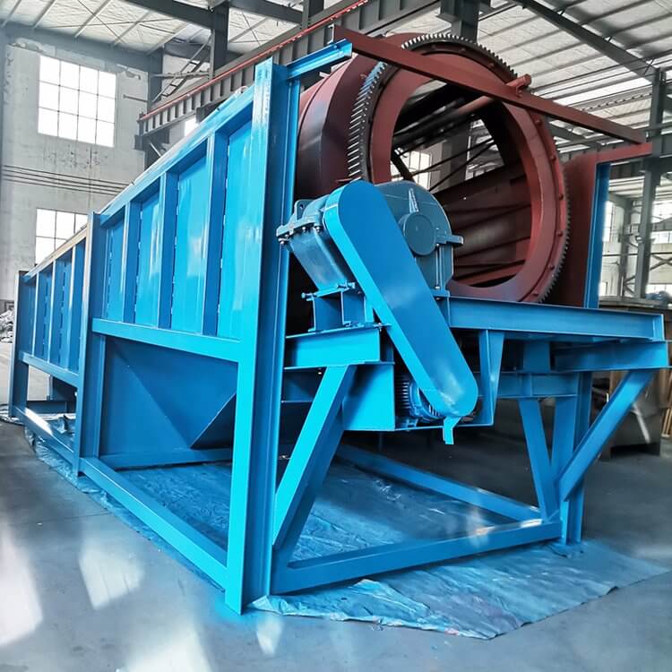 1 1 - Trommel drum separator for placer mining