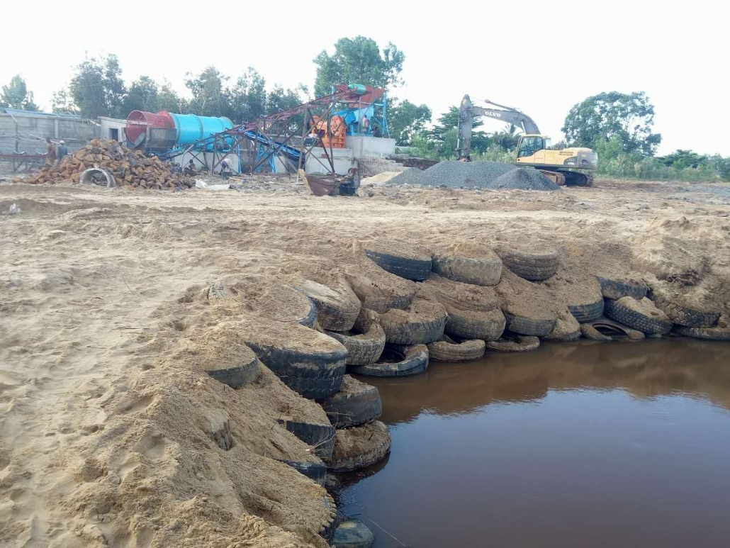 Mining Site Installation4 1030x773 - 50-80 Tons Per Hour Lumpy Chrome Spiral Wash Plant in Tamatave,Madagascar