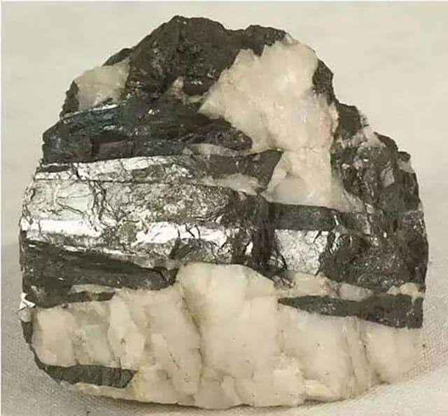 黑钨矿矿石石英脉型3 - How can you identify different ores?