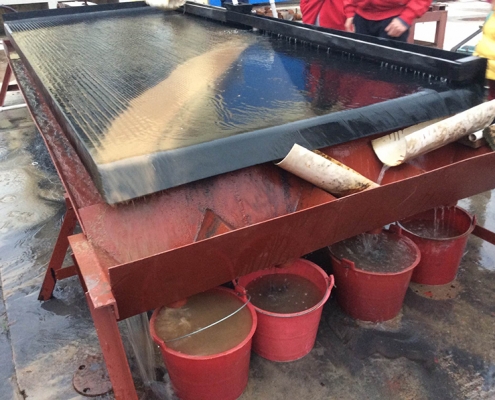 gold mining shaker table