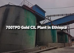 700TPD Gold CIL Plant in Ethiopia 260x185 - Cases