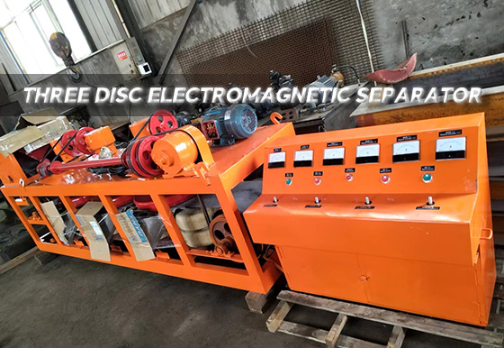 Three disc electromagnetic separator - Nigeria Company