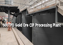 Indonesia 600tpd Gold Ore CIP Processing Plant 260x185 - Cases