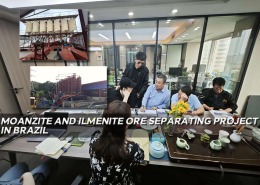 Moanzite and Ilmenite ore separating project in Brazil 260x185 - Dasen News