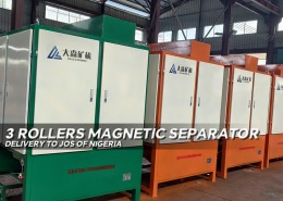 3 Rollers magnetic separator1 260x185 - Dasen News